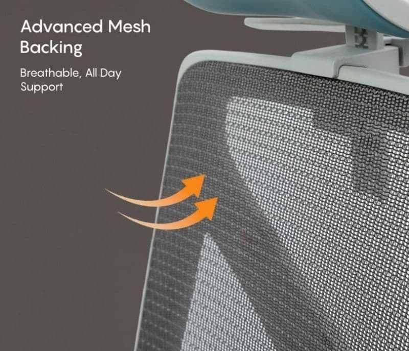 Image 7 for Goldie High Back Ergonomic Mesh Office Chair with Recline & Slide Adjustability