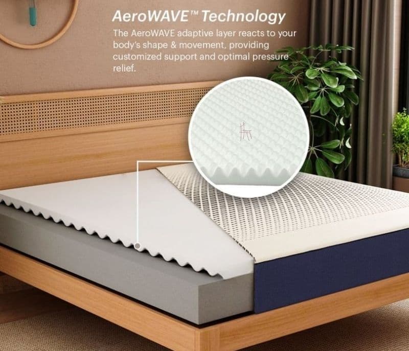Image 3 for Clover Ortho Zen Mattress Orthopedic Firmness 10 Years Warranty AeroWAVE Technology