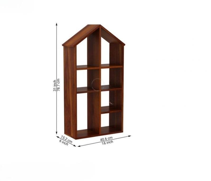 Image 3 for Lyanna Beckett Wall Shelf (Honey Finish)