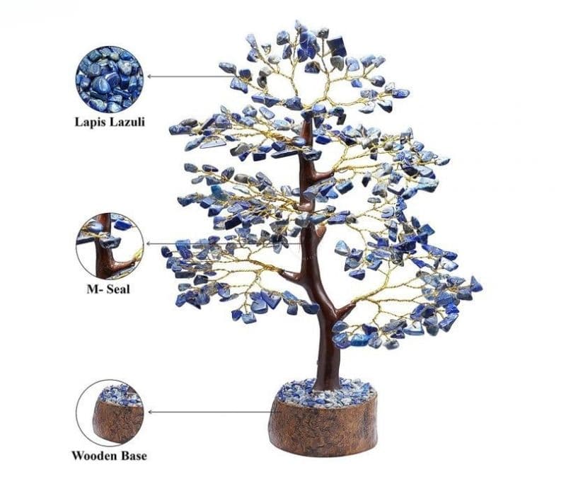 Image 4 for Oaklynn  Lazuli Stone Crystal Tree