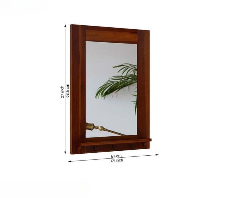 Image 3 for Antonella Mirror With Frame (Honey Finish)