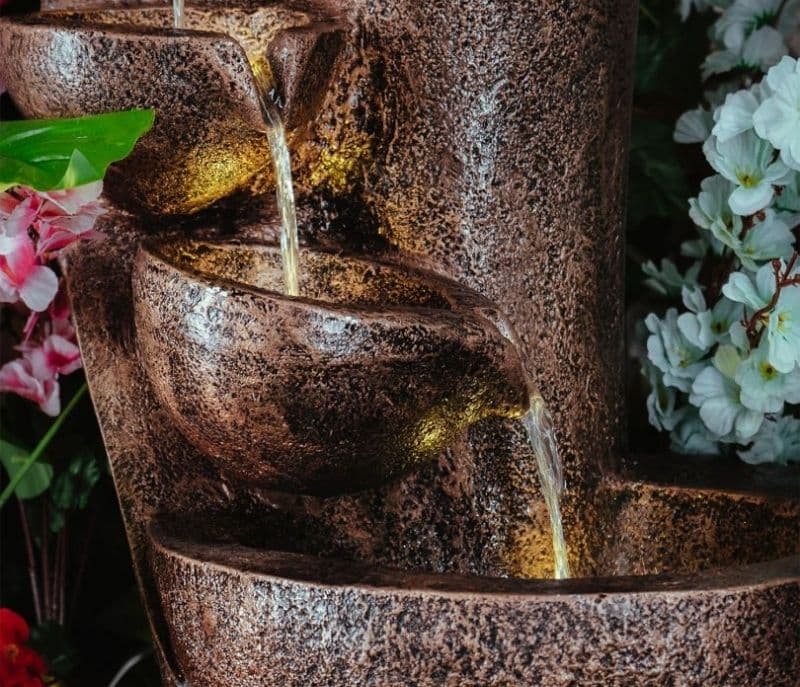 Image 2 for Amora Fibre Glass water fountain (Copper)