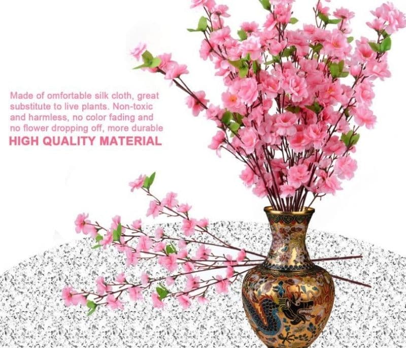 Image 5 for Octavia Cherry Blossom Flower Sticks for Home Decor