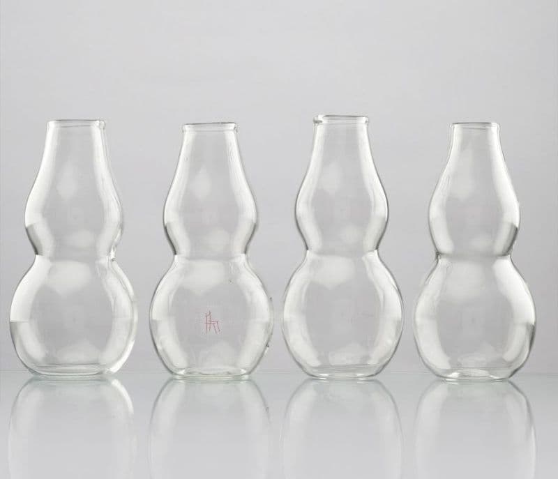 Image 4 for Valerie Double Bubble Shot Glass Set of 4 100 ML