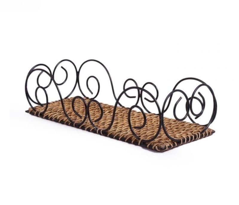 Image 3 for Zuri Curvy Bamboo Wicker Multipurpose Basket