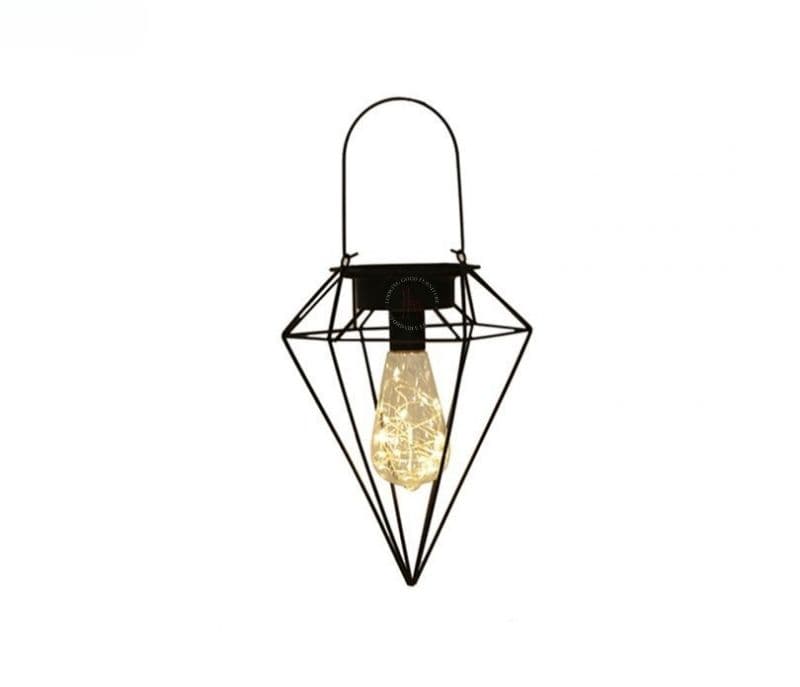 Image 4 for Macie Open Inverted Diamond Cage LED Lighting