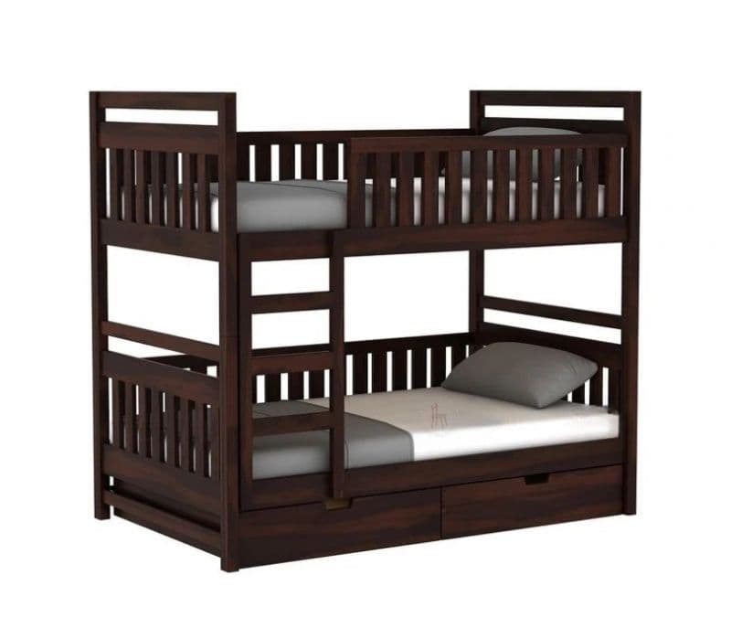 Image 3 for Rio Bunk Bed (Walnut Finish)