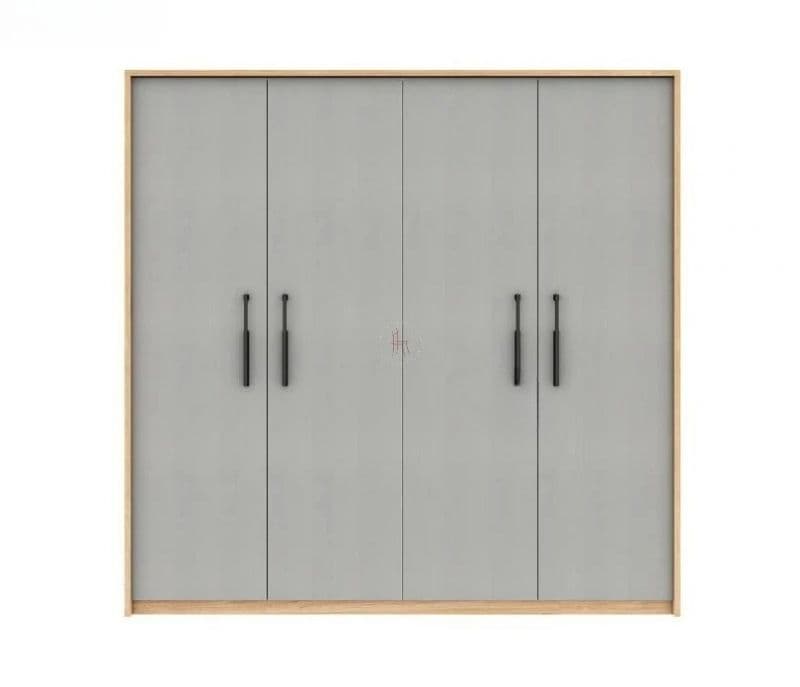 Image 4 for Valeria Engineered Wood Four Door Wardrobe