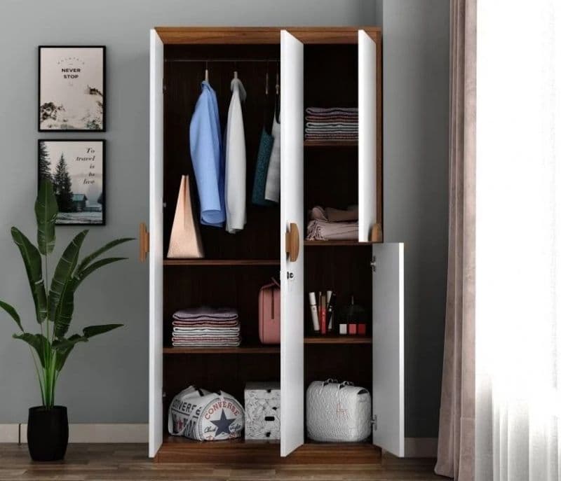 Image 3 for Everleigh Engineered Wood 3 Door Cupboard