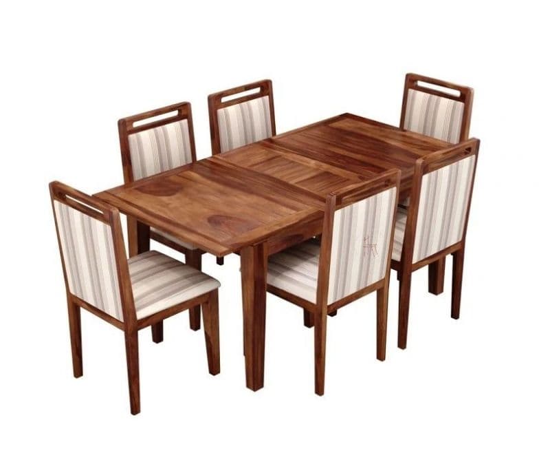 Image 4 for Maelynn 6 Seater Dining Set with 6 Premium Upholstered Chair