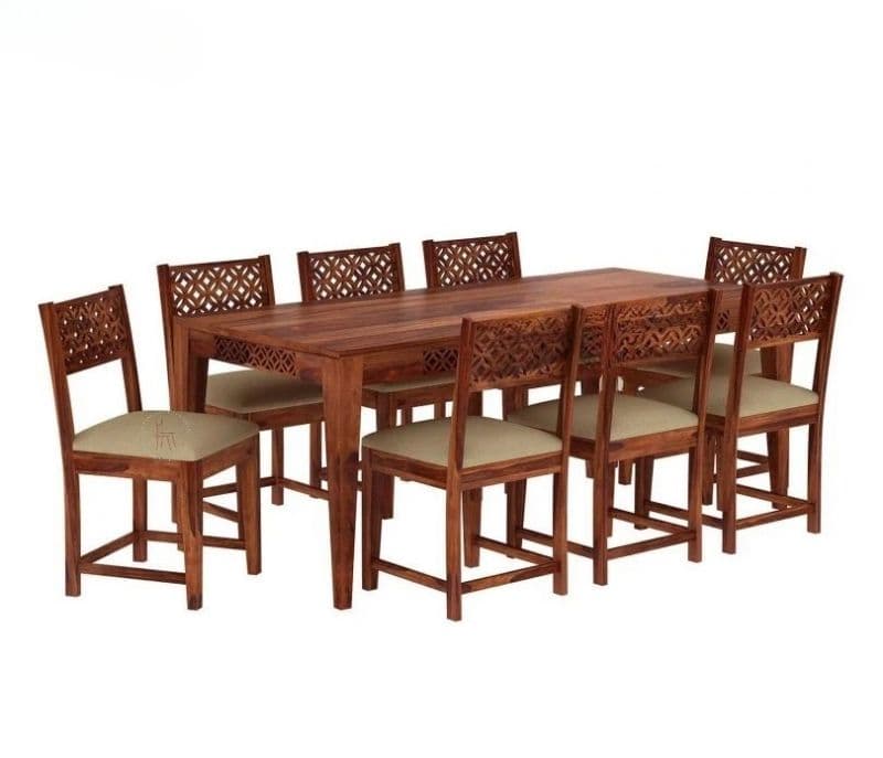 Image 4 for Jianna 8 Seater Dining Set (Honey Finish)