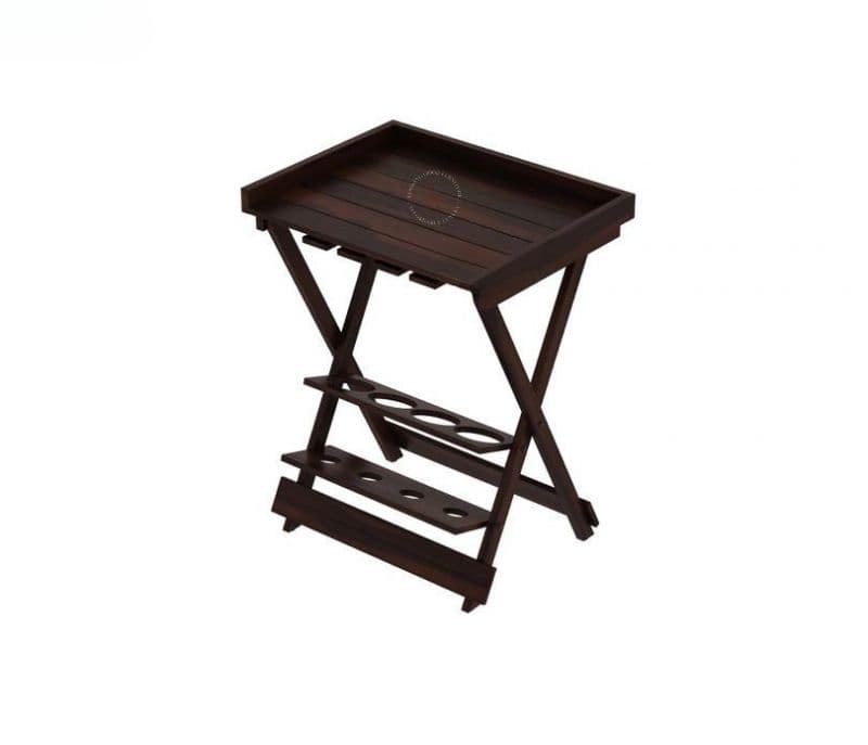 Image 7 for Violette Bar Trolley (Walnut Finish)