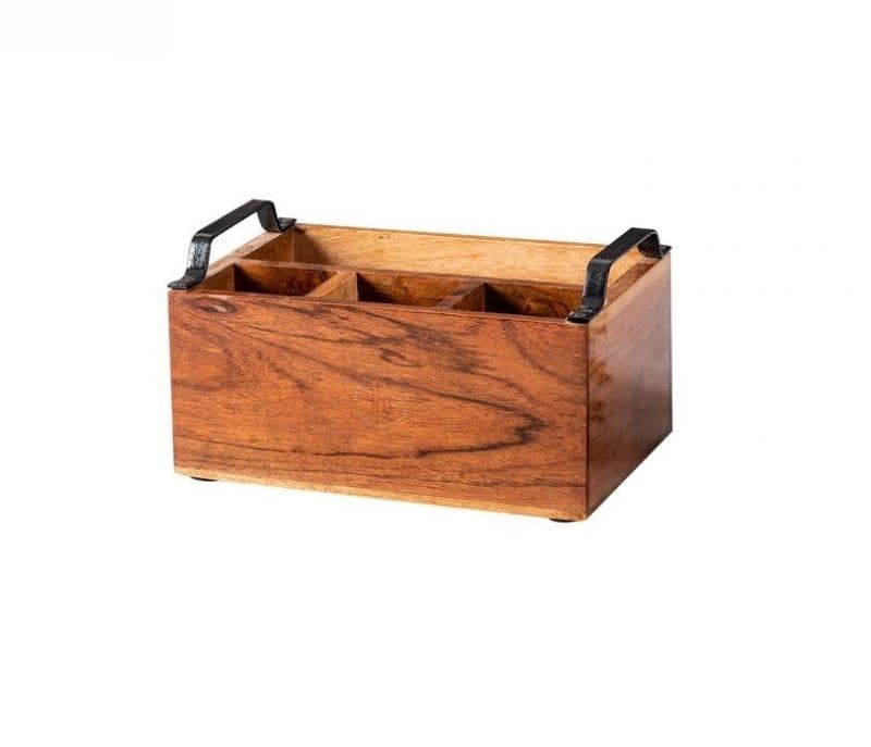 Image 6 for Meilani Holder with Black Handle 4 section Spoon Stand