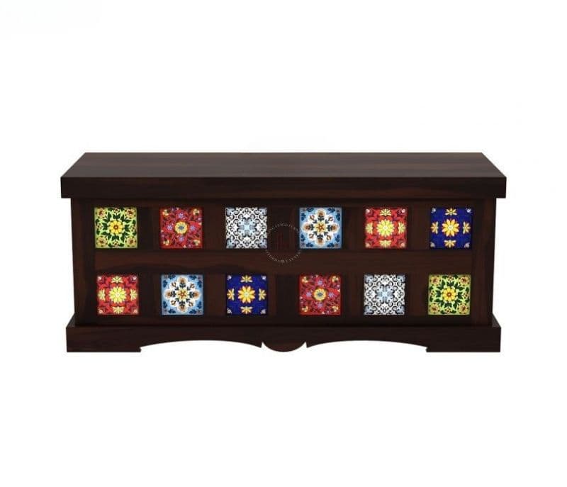 Image 4 for Belen Trunk Box (Walnut Finish)