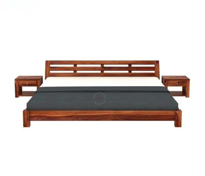 Image 5 for Denise Low Floor Bed (Honey Finish)