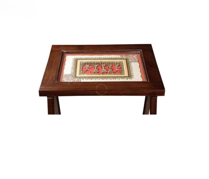 Image 3 for Keilani Brown Tulip Portable Table for Laptop