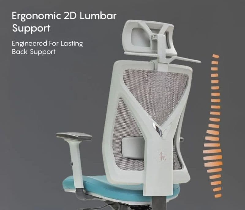 Image 6 for Goldie High Back Ergonomic Mesh Office Chair with Recline & Slide Adjustability