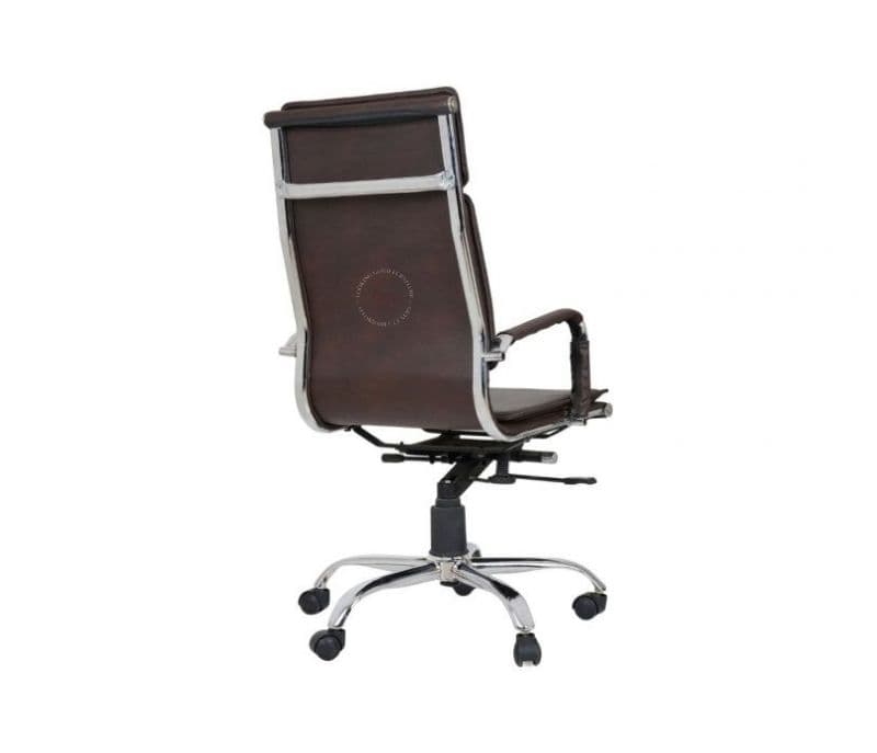 Image 3 for Jenesis Modern Sleek Mesh Brown Ergonomic Office Chair