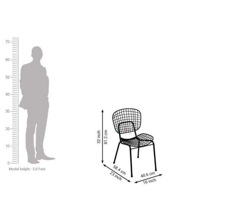 Image 6 for Paislee Metal Chair