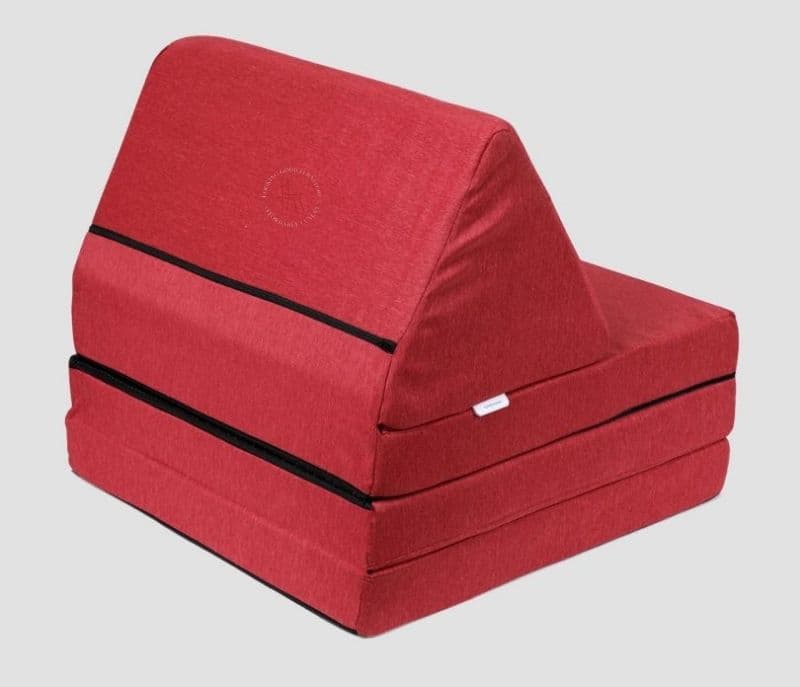 Image 3 for Harmoni Foam Peach Folding Bed with Removable Cover