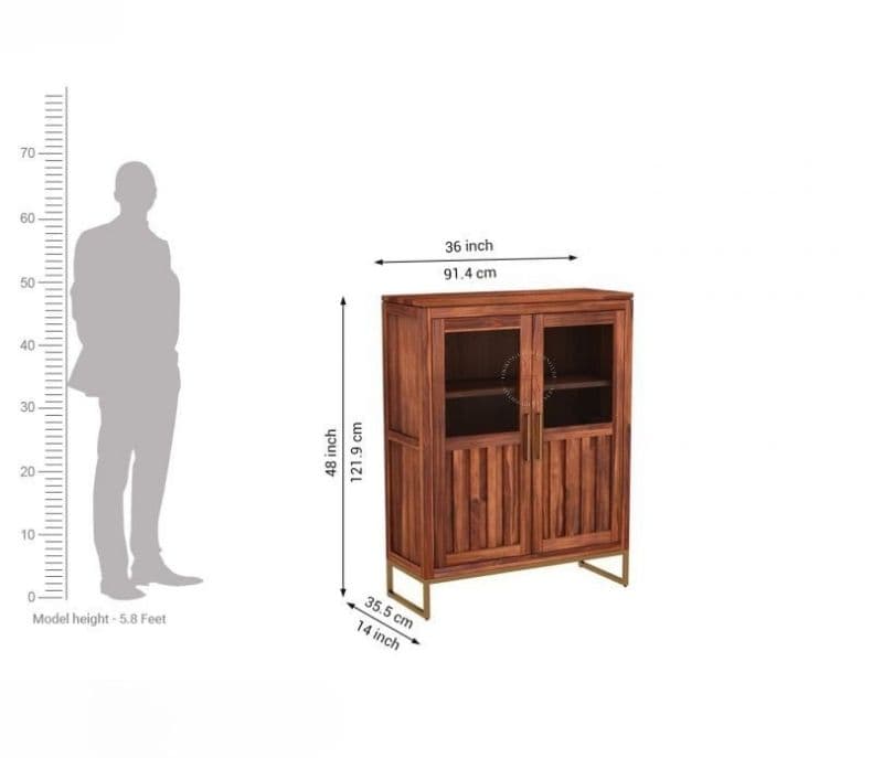 Image 5 for Royalty File Cabinet (Honey Finish)