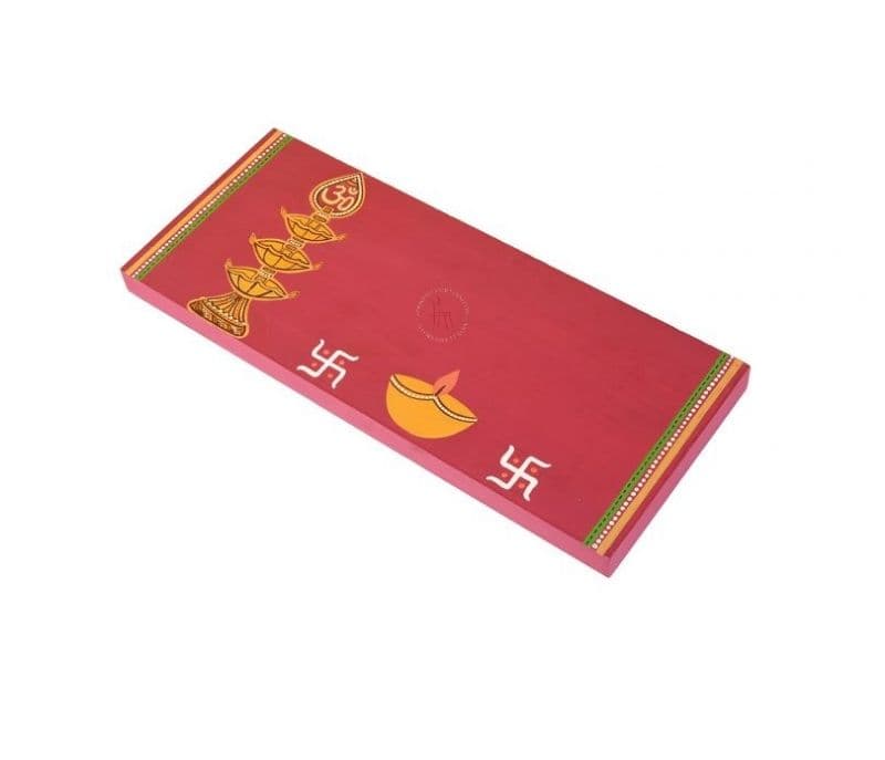 Image 3 for Quinn Laxmi Ganesh Red Puja Chowki