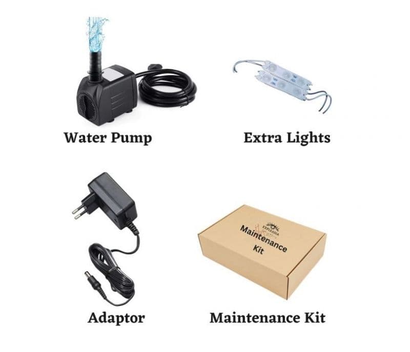 Image 4 for Amora Fibre Glass water fountain (Copper)