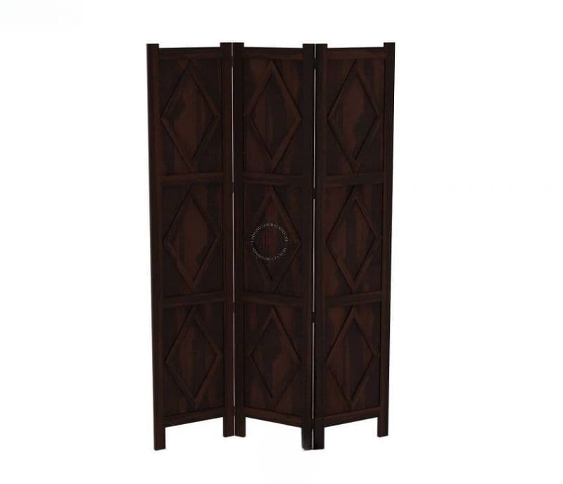 Image 3 for Octavia Cluster 3 Panel Room Partition (Walnut Finish)