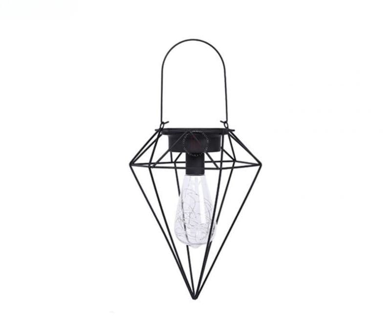 Image 3 for Macie Open Inverted Diamond Cage LED Lighting