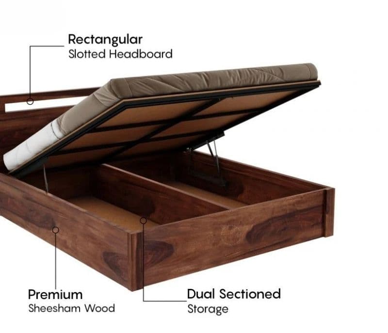 Image 4 for Fabiano Cot (Honey Finish)