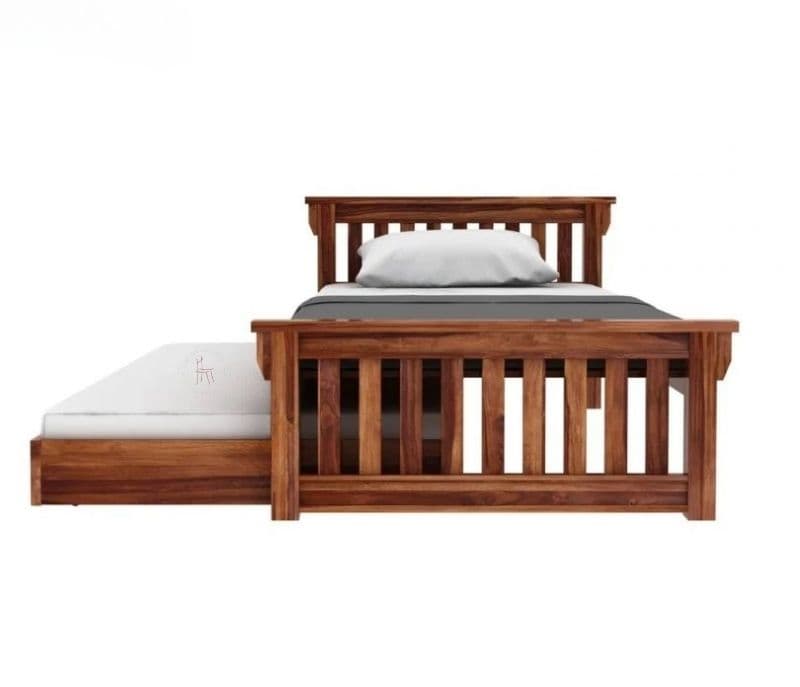 Image 5 for Solange Trundle Bed (Honey Finish)