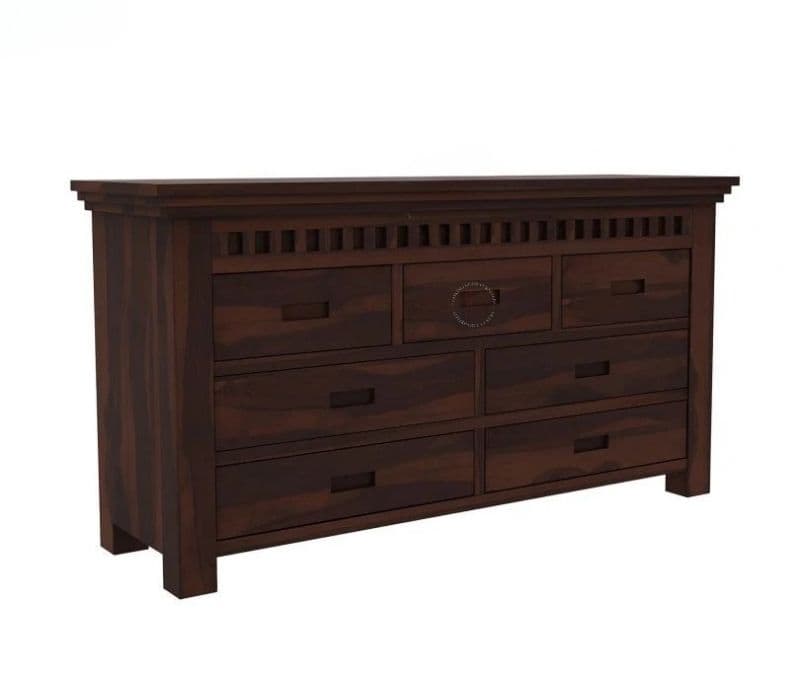 Image 3 for Harlow 7 Drawer Wooden Chest Drawers