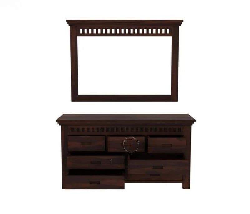 Image 2 for Everly Dresser with Storage (Walnut Finish)