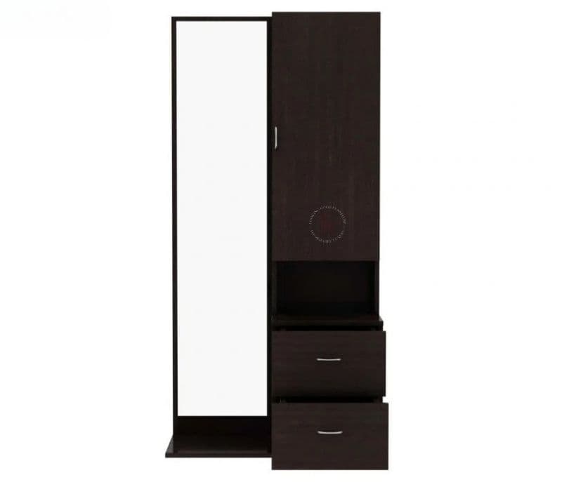 Image 2 for Monroe Engineered Wood Dressing Table with Cabinet and Pull-Out Drawers