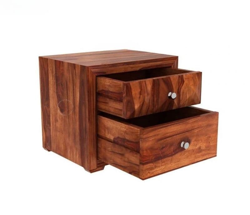 Image 4 for Brooklyn Bedside Table (Honey Finish)