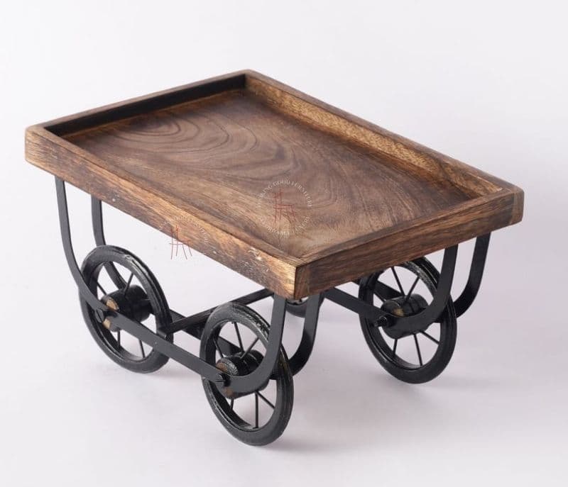 Image 4 for Wooden Thela Baggi Serving Platter