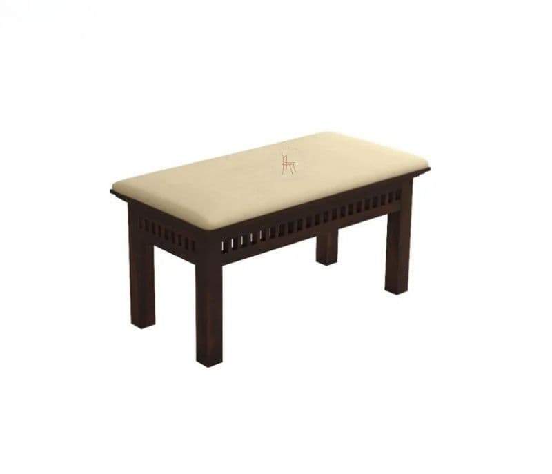 Image 8 for Karter  4 Seater Dining Set with Bench (Walnut Finish)