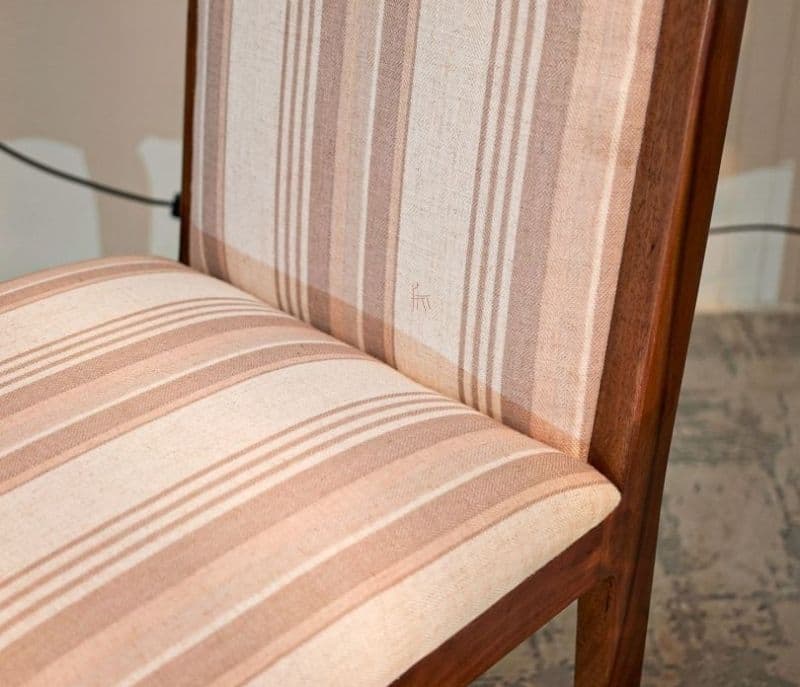 Image 4 for Dior Dining Chair with Luxurious Cotton Upholstery