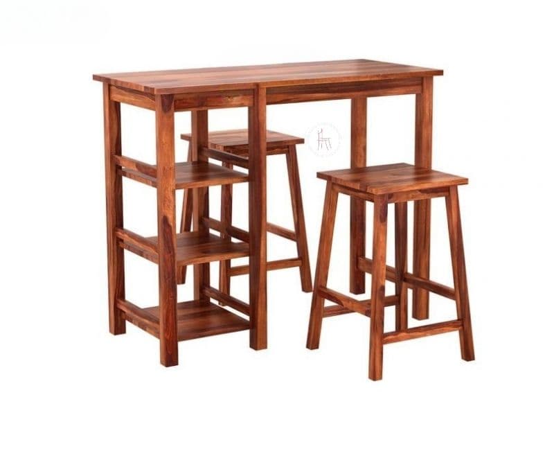 Image 4 for Campbell Bar Set (Honey Finish)