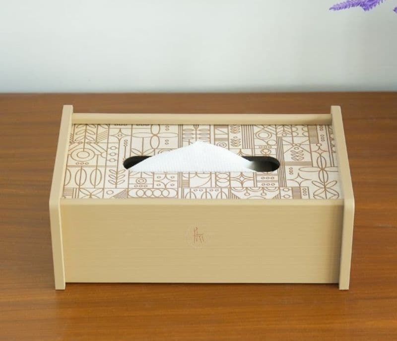 Image 4 for Maisy Wooden Tissue Paper Holder