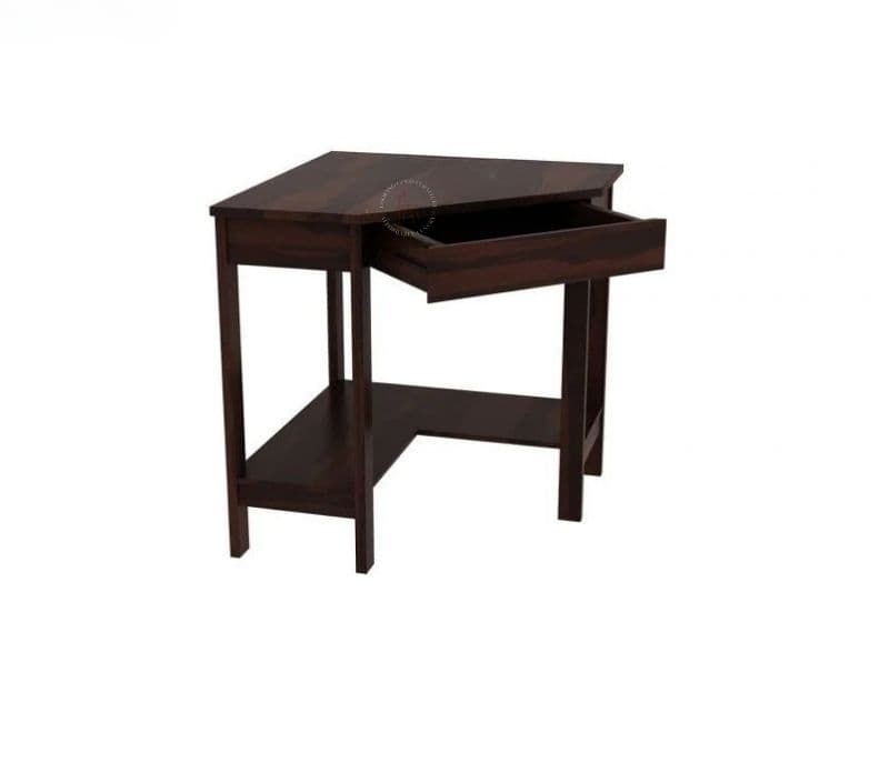 Image 2 for Marisol Sheesham Wood Study Table (Walnut Finish)
