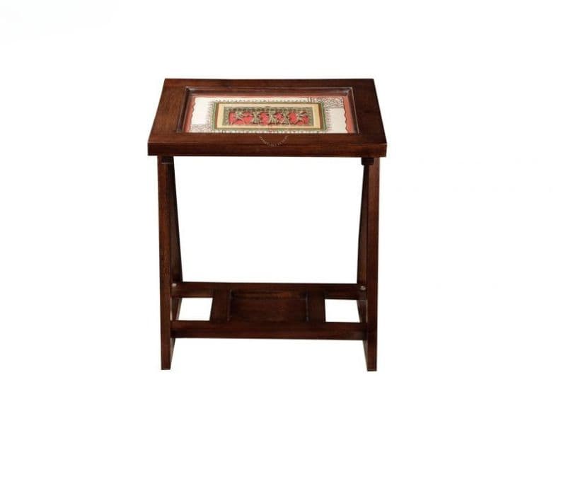 Image 2 for Keilani Brown Tulip Portable Table for Laptop