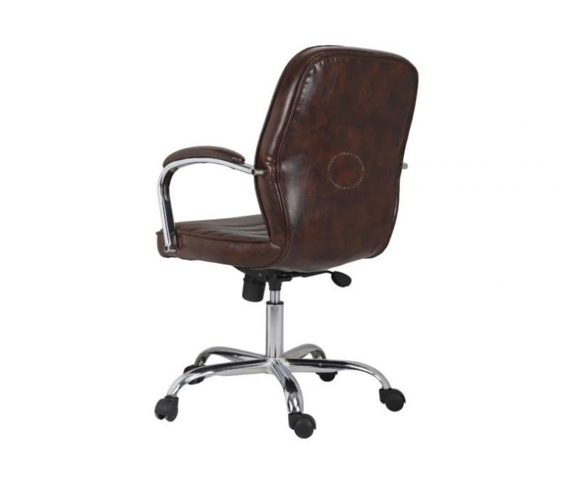 Image 4 for Melanie Mid Back Breathable Mesh Brown Ergonomic Office Chair