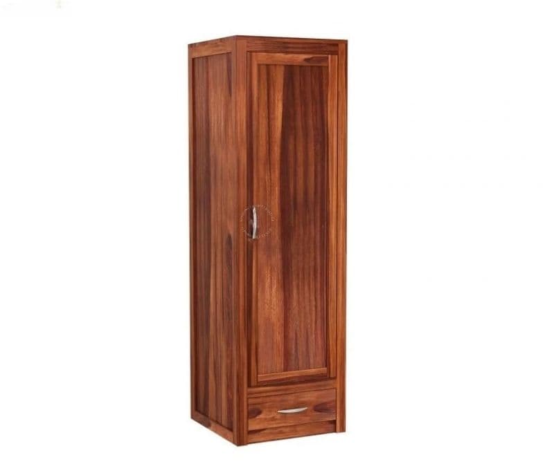 Image 5 for Amalia 1 Door Multi-Utility Wardrobe (Honey Finish)
