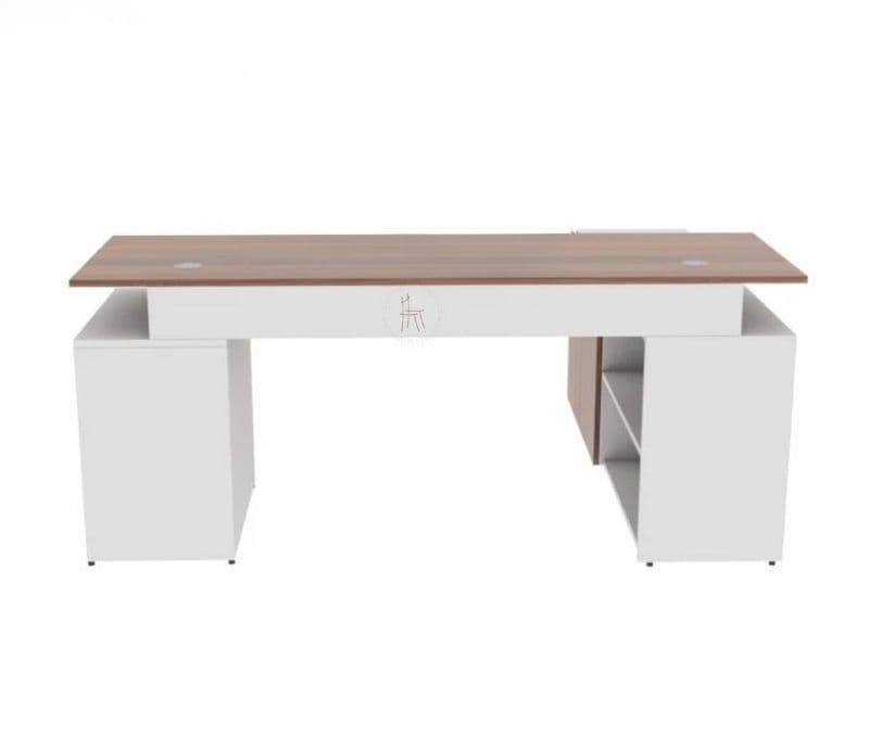 Image 4 for Siena L shape Modular Office Table with Storage