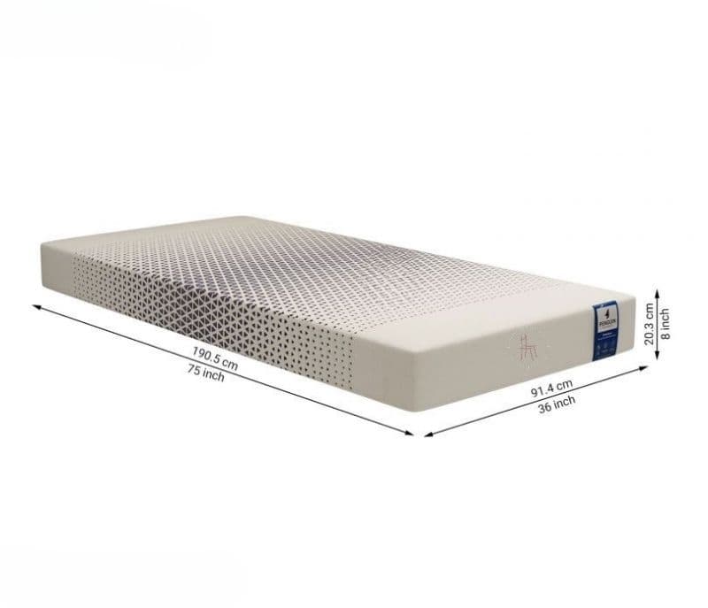 Image 5 for Priscilla Bamboo Bliss High Density HR Memory Foam Mattress