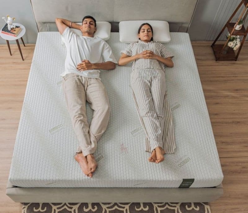 Image 3 for Estrella Bamboo Bliss Latex Mattress 10 Years Warranty Soft Feel Latex Pinhole Layer 7 Zone CNC-Cut Charcoal Infused HR Foam