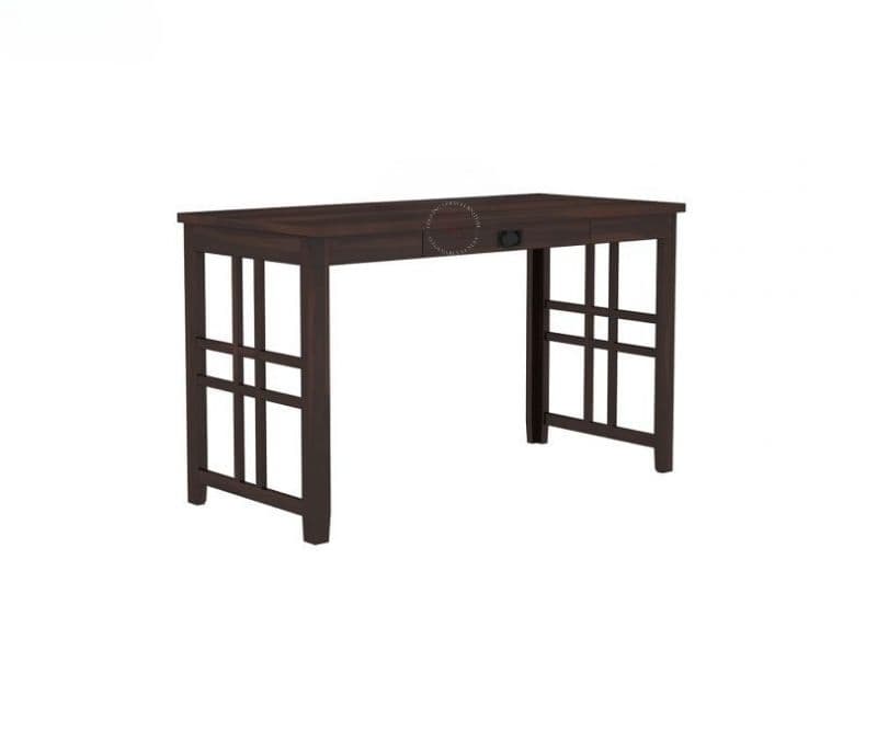 Image 4 for Loretta  Computer Table With Keyboard Tray and Drawer Storage (Walnut Finish)