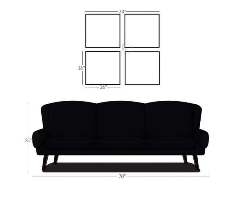 Image 5 for Tilly Tropical Tree Artistic Set of 4 Wall Frame