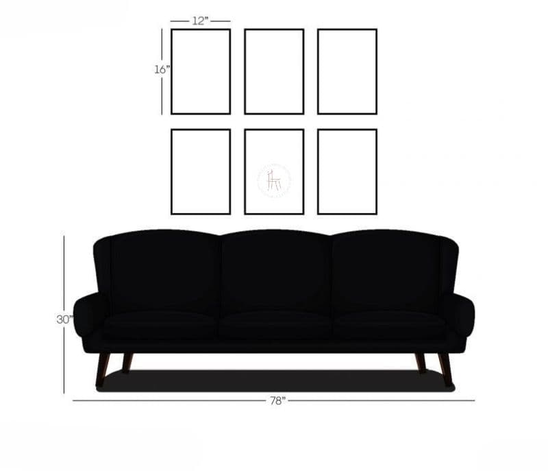 Image 5 for Yusra Paris Set of 6 Wall Frame